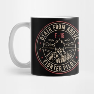 Death From Above Fighter Pilot Mug